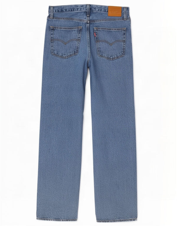 Levi's Womens Baggy Dad Loose Jeans W28 L32 Blue Cotton