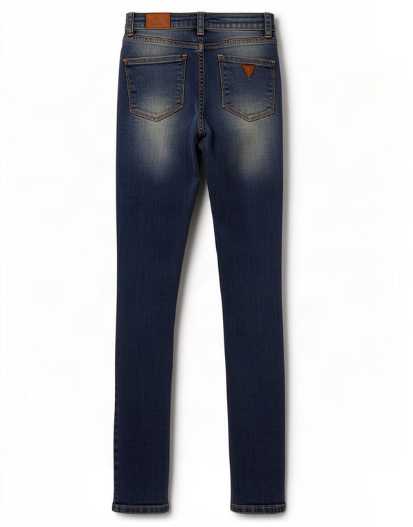 Guess Womens Skinny Jeans W31 L27 Blue Cotton