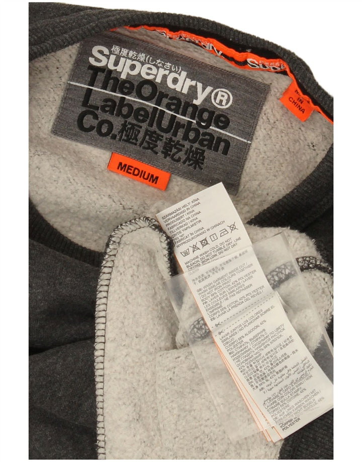Ανδρικό φούτερ Superdry Jumper Μεσαίο γκρι βαμβακερό καμουφλάζ