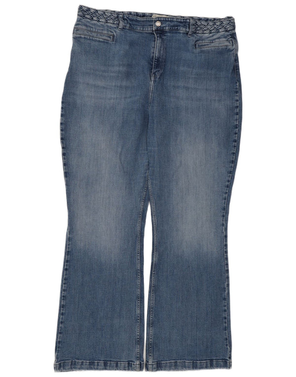 FAT FACE Γυναικεία Fly Ψηλοκάβαλα τζιν UK 22 2XL W42 L31 Blue Cotton