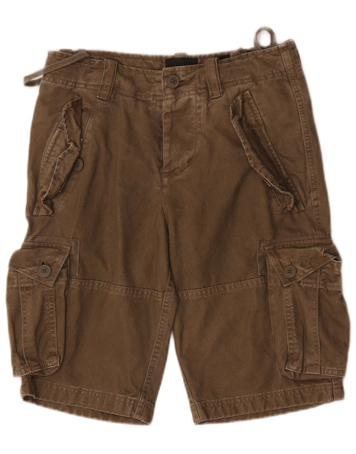Ανδρικό σορτς Cargo Superdry W29 Μικρό καφέ βαμβακερό