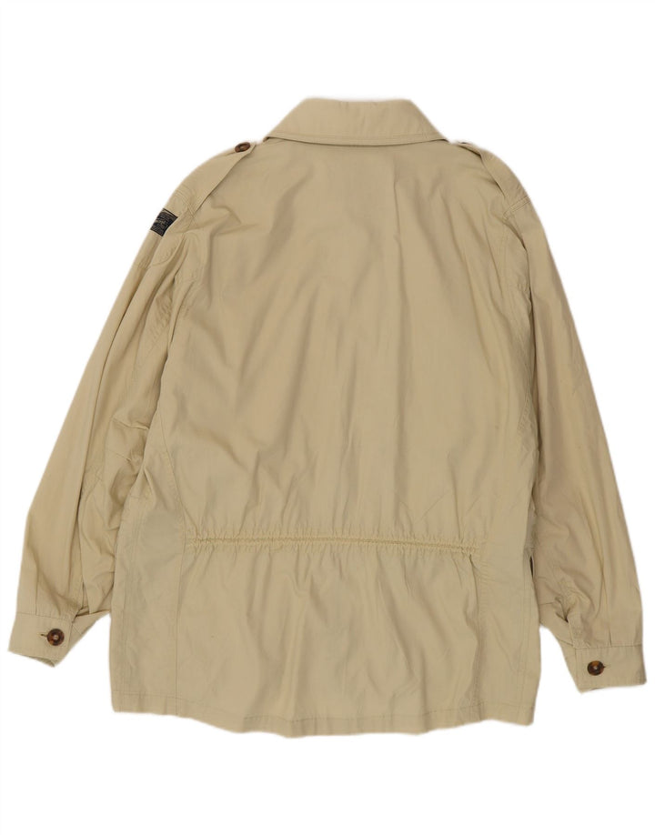 Vintage Ανδρικό Military Jacket UK 38 Medium Beige
