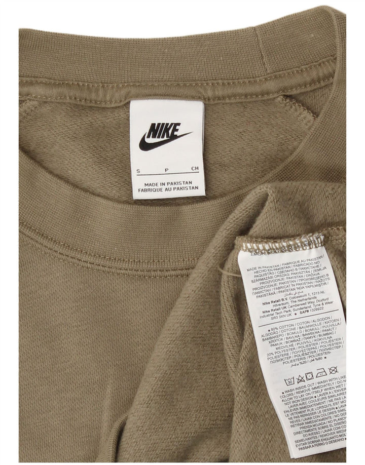 Ανδρικό φούτερ Nike Jumper Small Khaki Cotton Sports