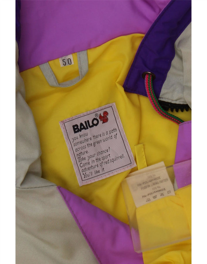 Bailo Ανδρικό μπουφάν σκι IT 50 Μεγάλο πολύχρωμο πολύχρωμο πολυαμίδιο