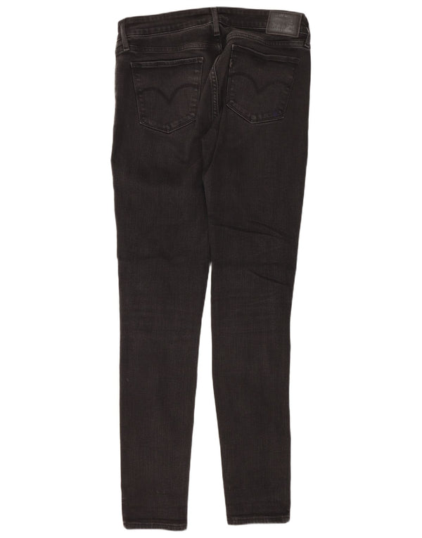 Levi's Womens 711 Skinny Jeans W28 L30 Μαύρο βαμβακερό