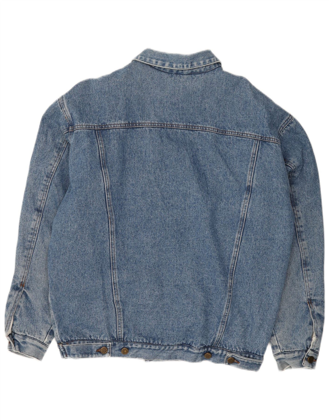 Vintage Ανδρικό τζιν Sherpa Jacket UK 40 Large Blue