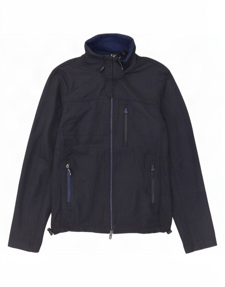 Superdry Ανδρικό Windtrekker Windbreaker Jacket UK 42 XL Navy Blue Polyester
