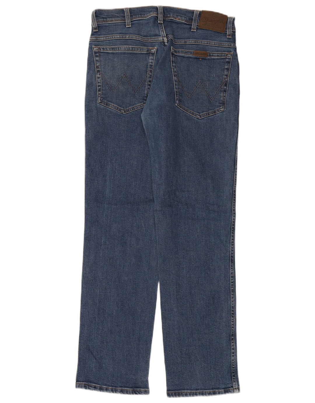 Ανδρικό τζιν WRANGLER Regular Fit ίσιο W32 L32 Μπλε βαμβακερό