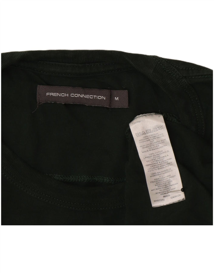 Γαλλικό Connection Ανδρικό T-Shirt κανονικό Μπλουζάκι από μεσαίο πράσινο βαμβακερό