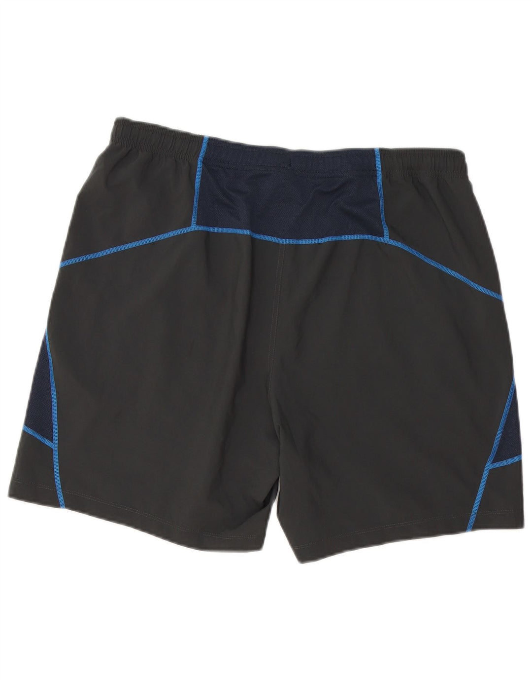 Ανδρικό γραφικό αθλητικό σορτς North Face, μεγάλο μαύρο ριγέ πολυεστέρα