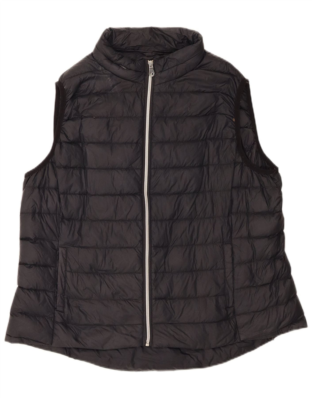 Marks & Spencer Γυναικεία επένδυση Gilet UK 20 2XL Μαύρο Πολυαμίδιο