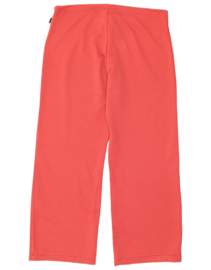 Asics Γυναικεία αθλητική φόρμα Παντελόνι Joggers UK 14 Large Pink Polyester