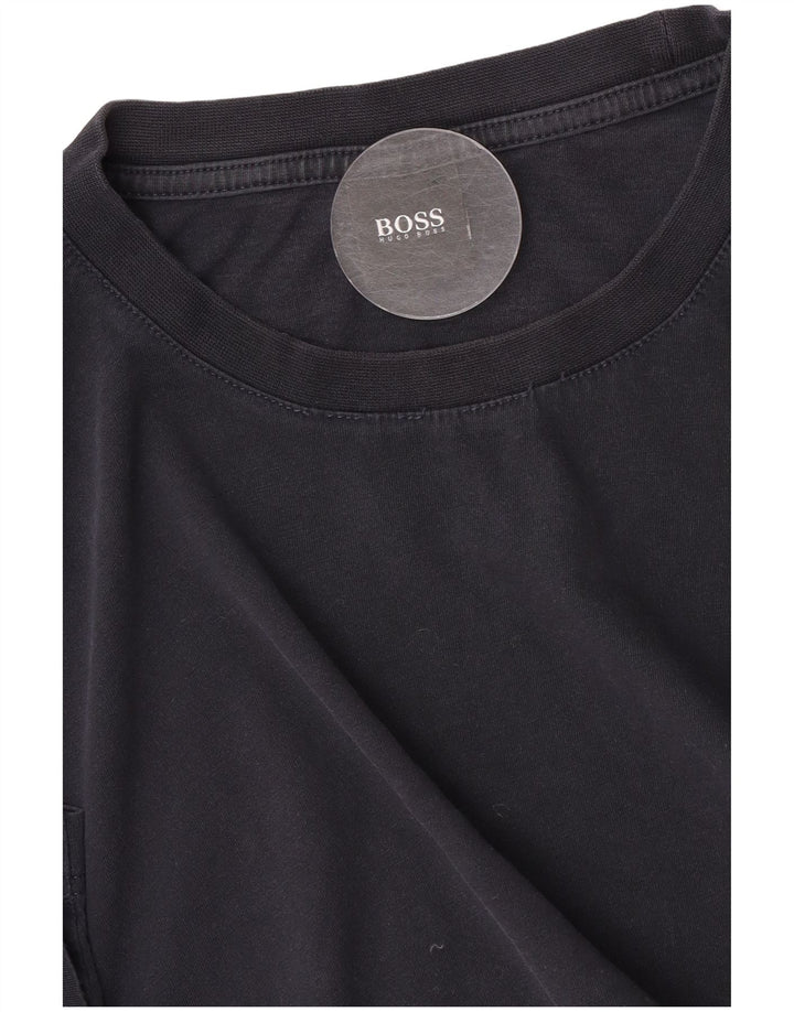 Ανδρικό T-Shirt Hugo Boss Top Large Navy Blue