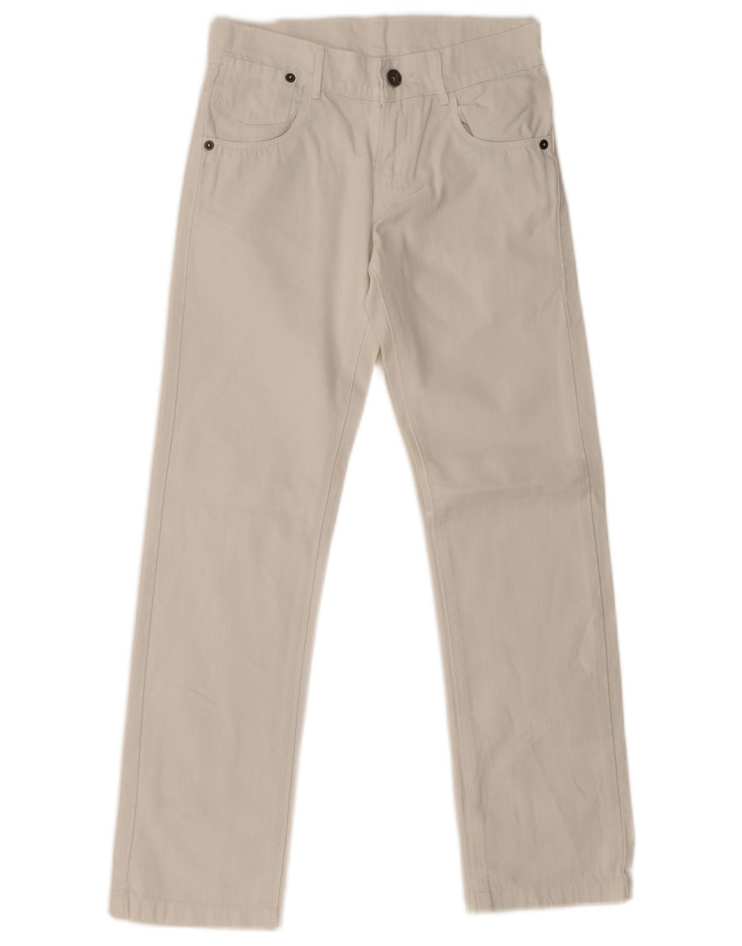 Levi's Boys Straight Jeans 9-10 ετών W26 L26 Λευκό