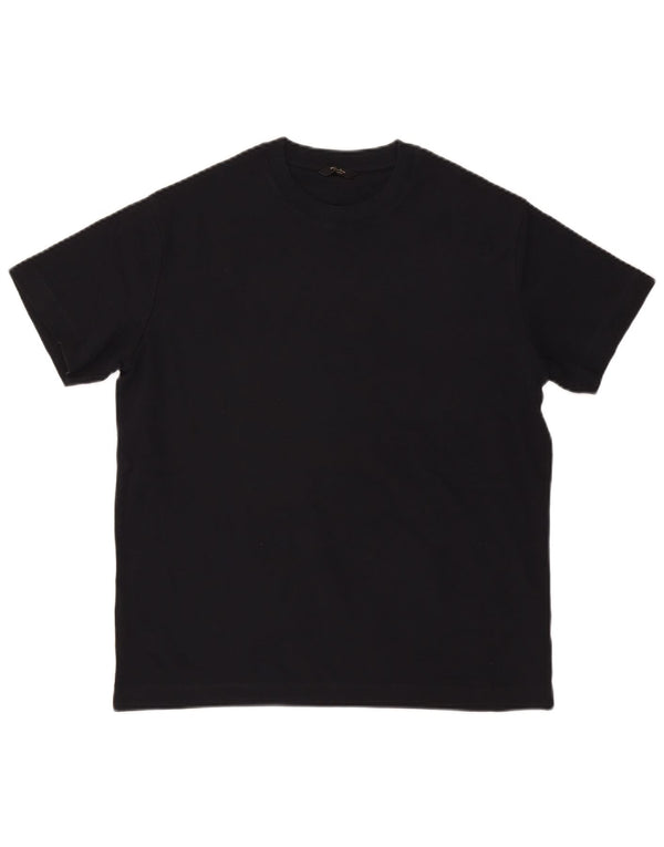 Ανδρικό T-Shirt MASSIMO DUTTI Top Medium Navy Blue