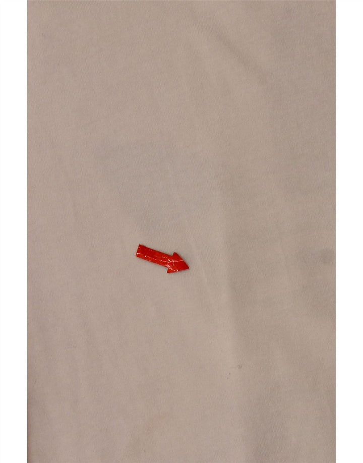 Ανδρικό γραφικό T-Shirt Adidas Top Μικρό λευκό βαμβακερό
