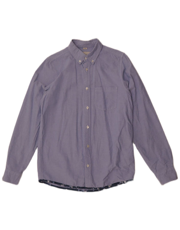 Ανδρικό πουκάμισο Carhartt Slim Small Blue Colourblock Βαμβακερό