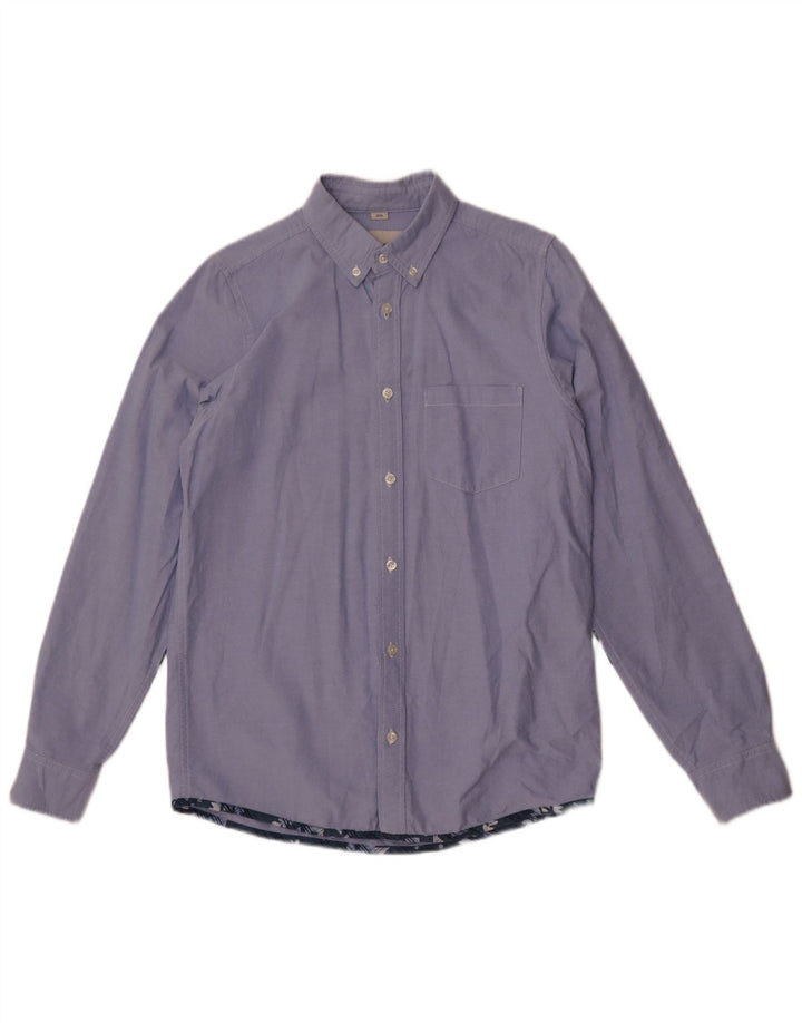 Ανδρικό πουκάμισο Carhartt Slim Small Blue Colourblock Βαμβακερό