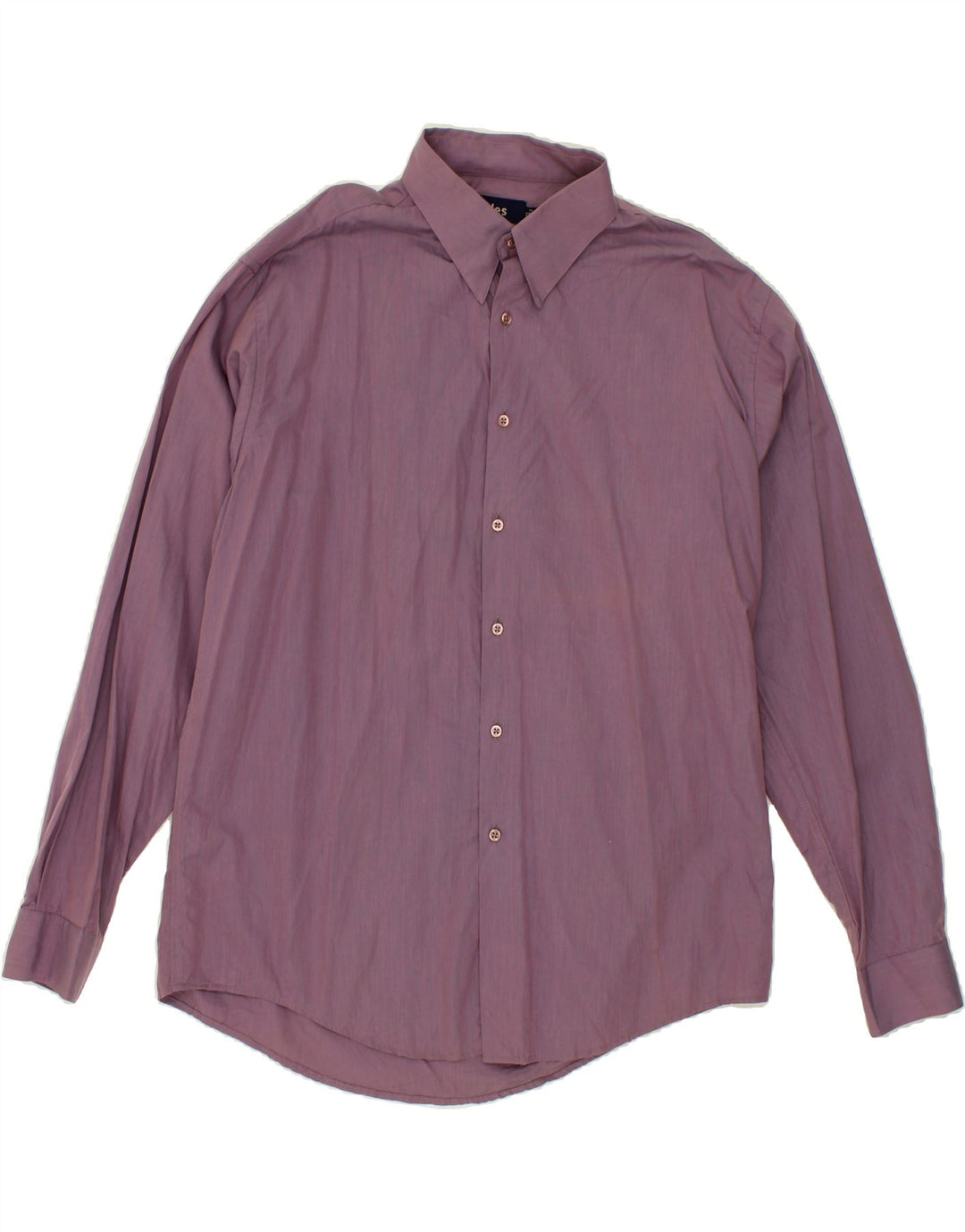JULES Mens Shirt  Size 43/44  Large Purple Cotton Vintage Jules and Second-Hand Jules from Messina Hembry 