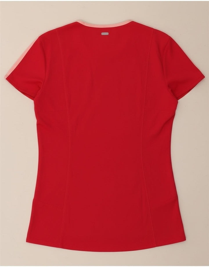 Adidas Γυναικείο T-Shirt Climalite Top UK 8/10 Small Pink Polyester