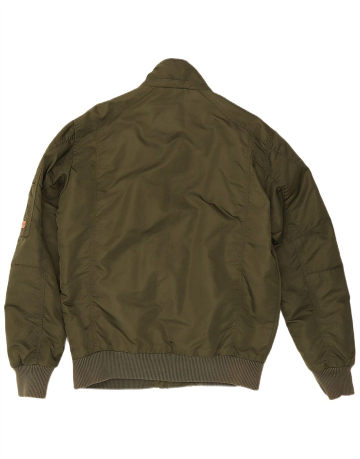 Ανδρικό Jack & Jones Bomber Jacket UK 38 Medium Khaki Nylon