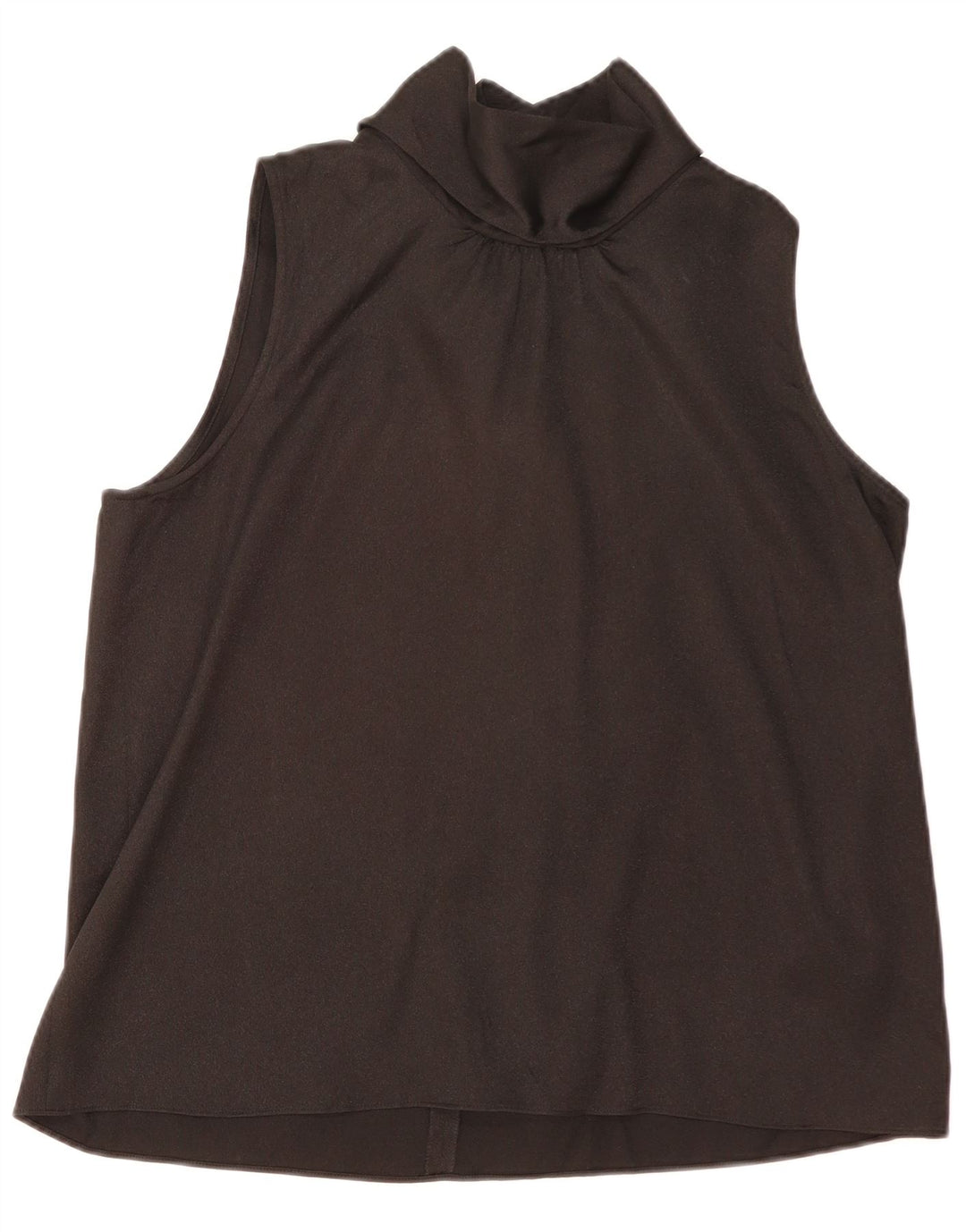 DKNY Γυναικεία Αμάνικη Μπλούζα Τοπ UK 18 XL Μαύρο Πολυεστέρας