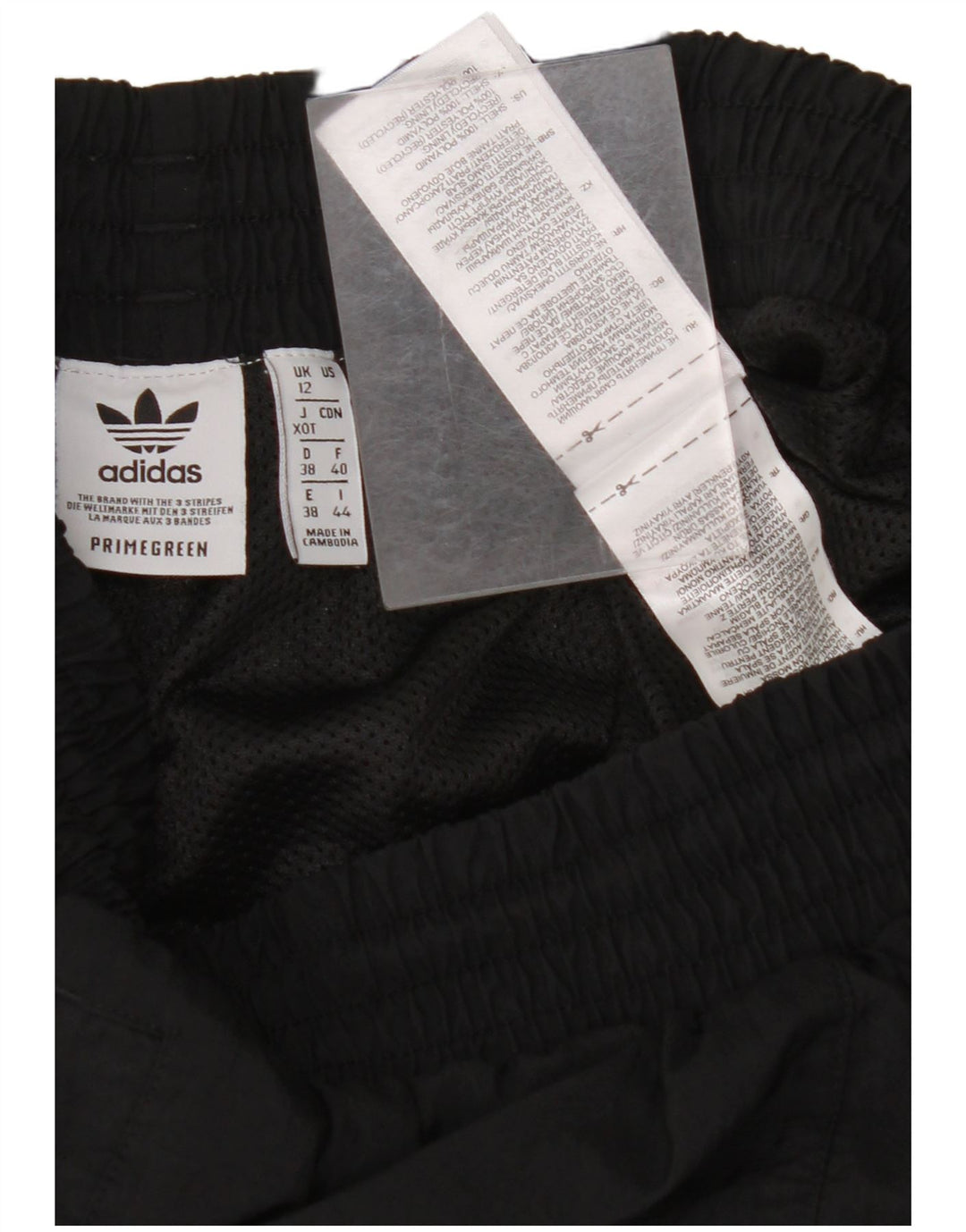 Γυναικεία αθλητική φόρμα ADIDAS Παντελόνι Joggers UK 12 Medium Black Polyamide
