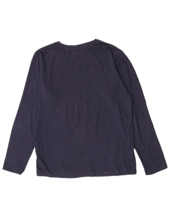 Jack & Jones Ανδρικό γραφικό μπλουζάκι με μακρυμάνικο μικρό ναυτικό βαμβακερό