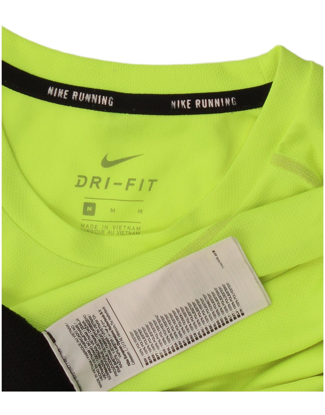 Ανδρικό τοπ Nike Dri Fit Μακρυμάνικο μεσαίου πράσινου χρώματος πολυεστέρας