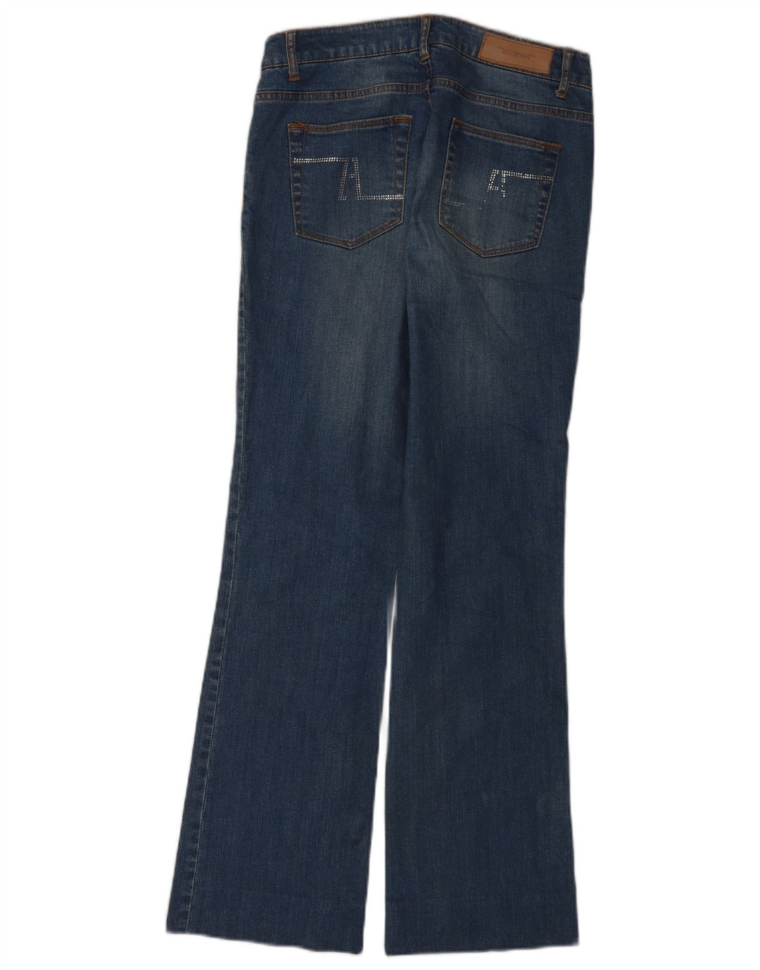 Zara Γυναικείο Τζιν μποτάκι EU 40 Medium W30 L30 Μπλε βαμβακερό