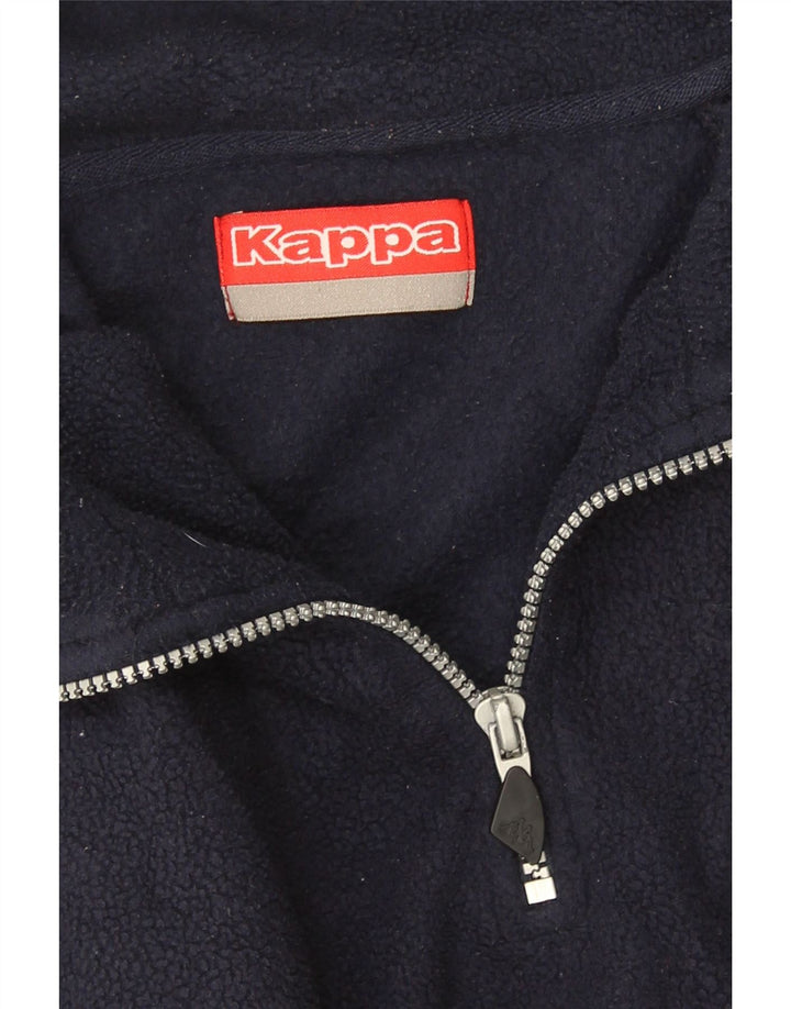 KAPPA Ανδρικό φερμουάρ Fleece Jumper Medium Navy Blue