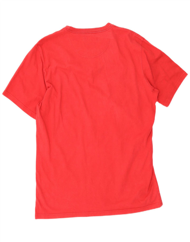Ανδρικό γραφικό T-Shirt Barbour Top XL Red Cotton