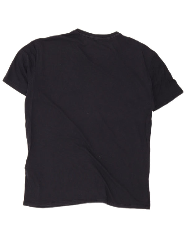 Armani Jeans Ανδρικό T-Shirt Top Large Navy Blue Cotton