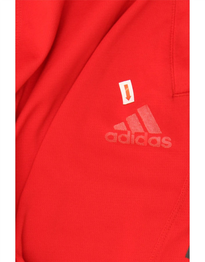 Ανδρικό σορτς Adidas Aeroready Sport μεγάλο κόκκινο πολυεστέρα
