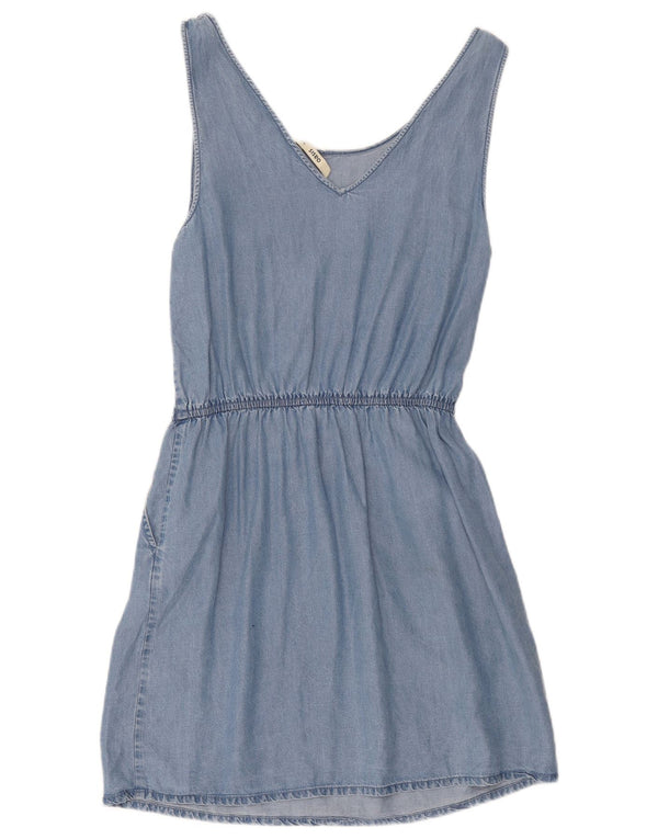 Γυναικείο αμάνικο τζιν φόρεμα Oasis UK 10 Small Blue Lyocell