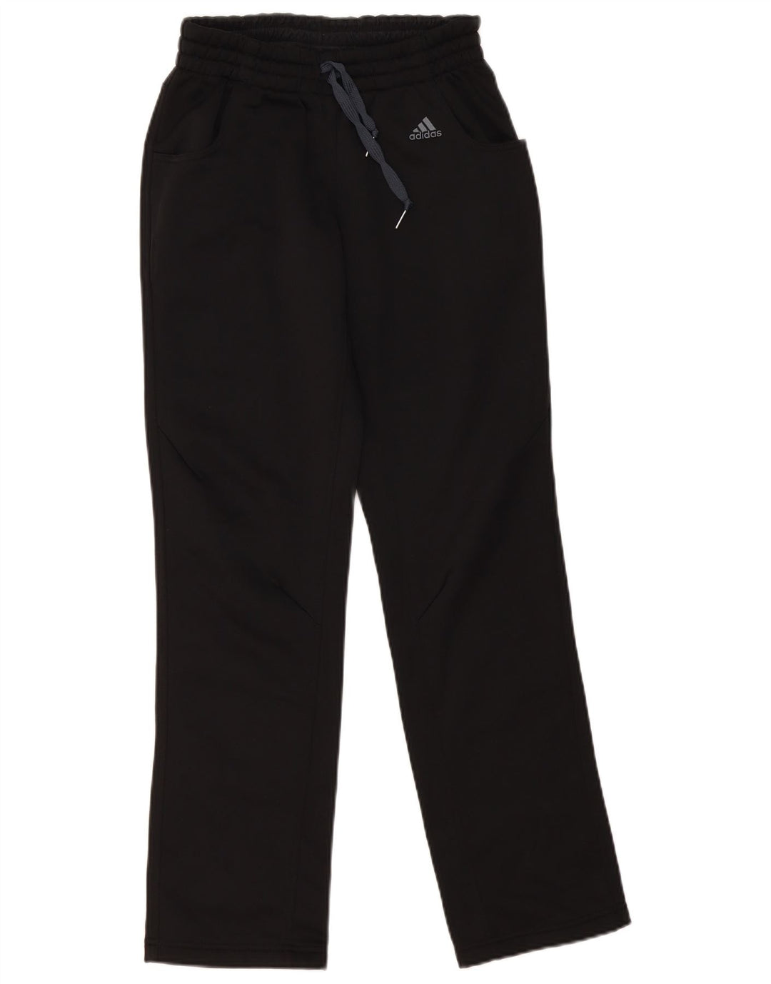 Γυναικεία αθλητική φόρμα Adidas Climalite Παντελόνι UK 10 Small Black Polyester