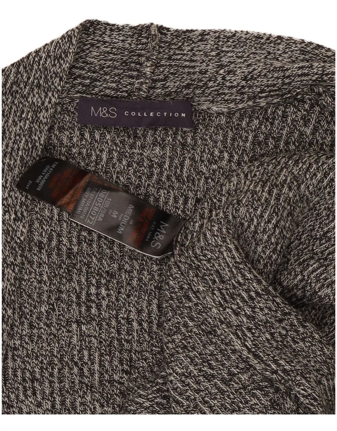 Marks & Spencer Γυναικείο Αμάνικο πουλόβερ UK 14 Medium Grey