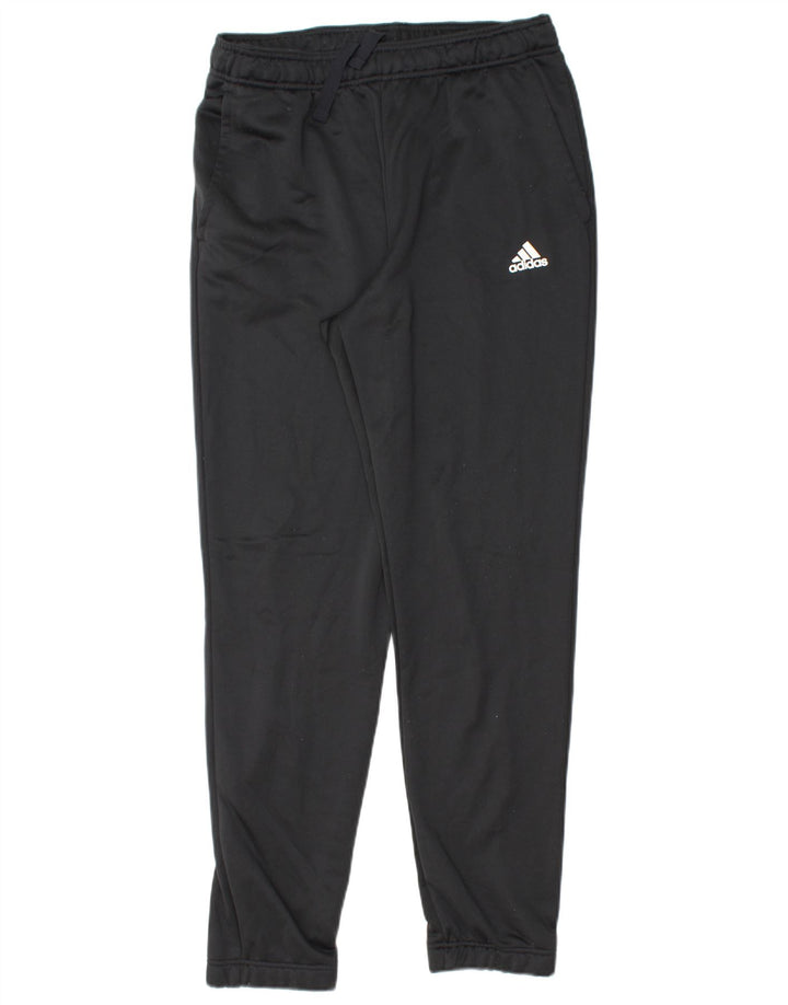 ADIDAS Mens Tracksuit Trousers UK 42/44 Large  Black Polyester