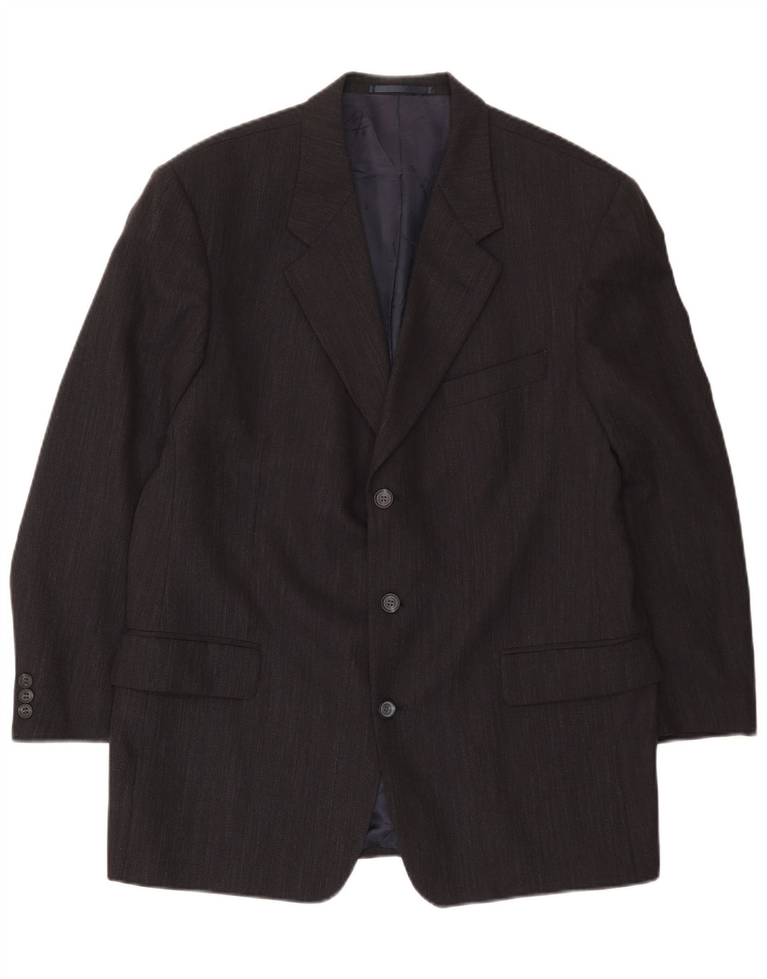 Daniel Hechter Ανδρικό μπλέιζερ με 3 κουμπιά μπουφάν UK 40 Large Navy Blue New Wool