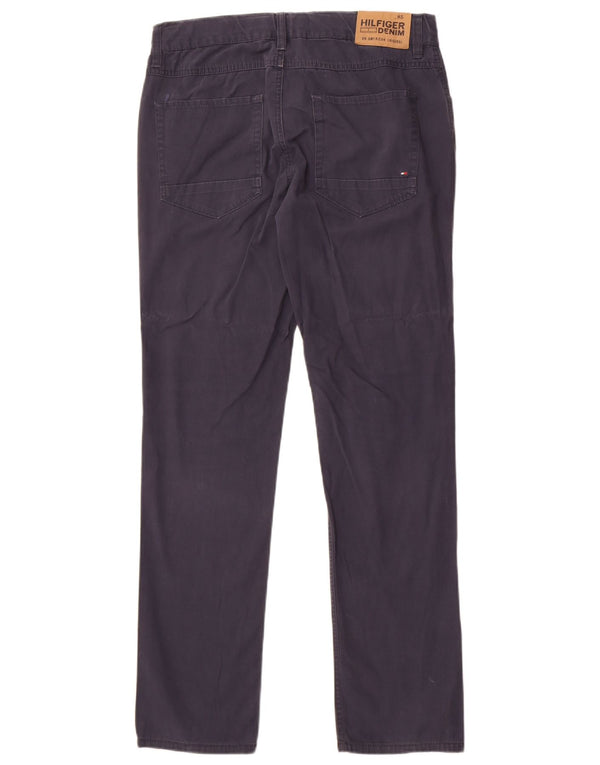 Tommy Hilfiger Boys Slim Chino Παντελόνι 15-16 ετών W32 L32 Navy Blue