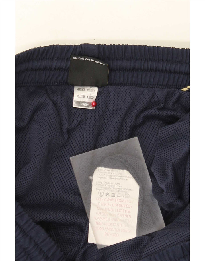 Ανδρική φόρμα Umbro Παντελόνι Joggers Μεγάλο Navy Blue Colorblock Πολυεστέρας
