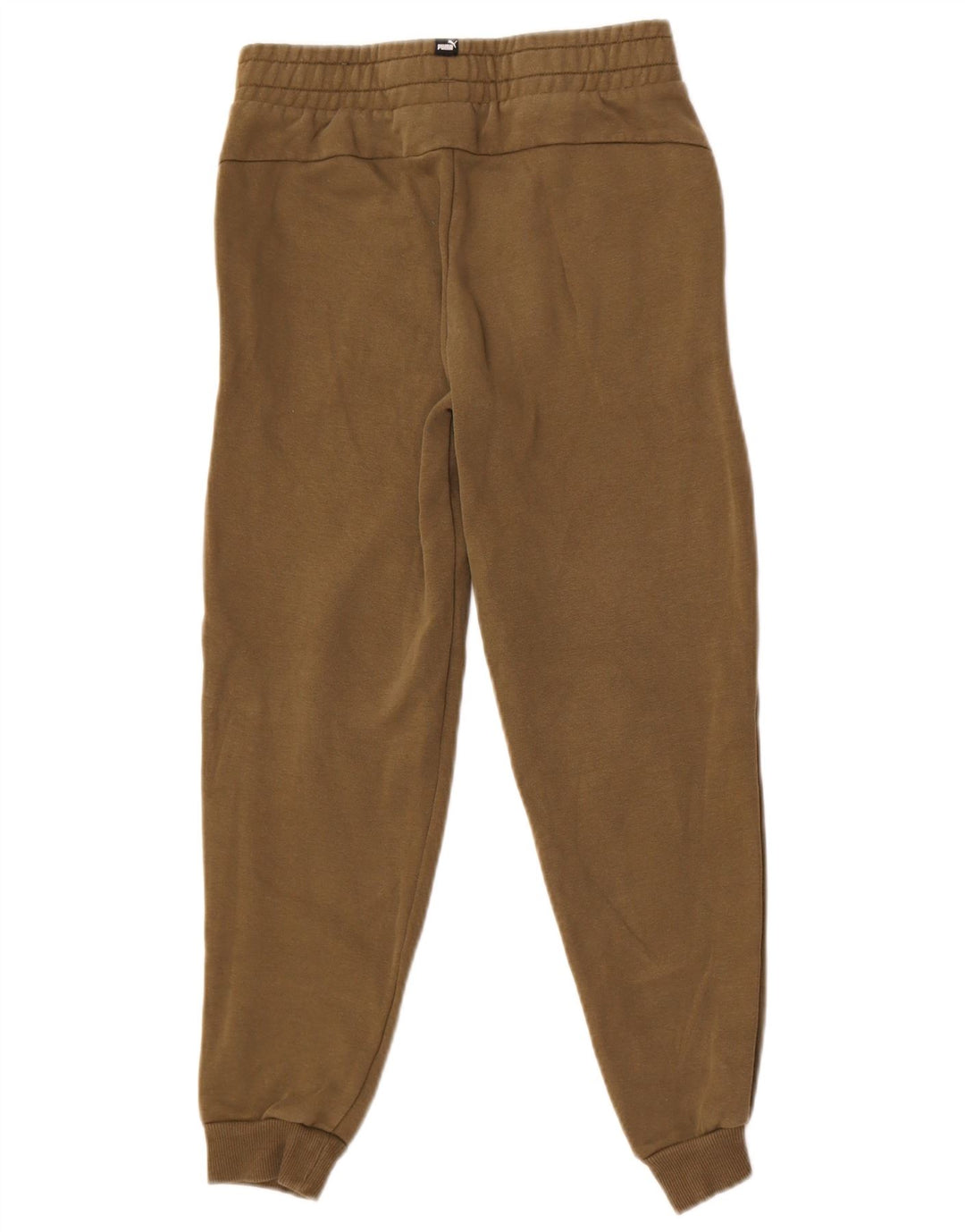 Puma Boys Tracksuit Trousers Joggers 11-12 Years Khaki Polyester