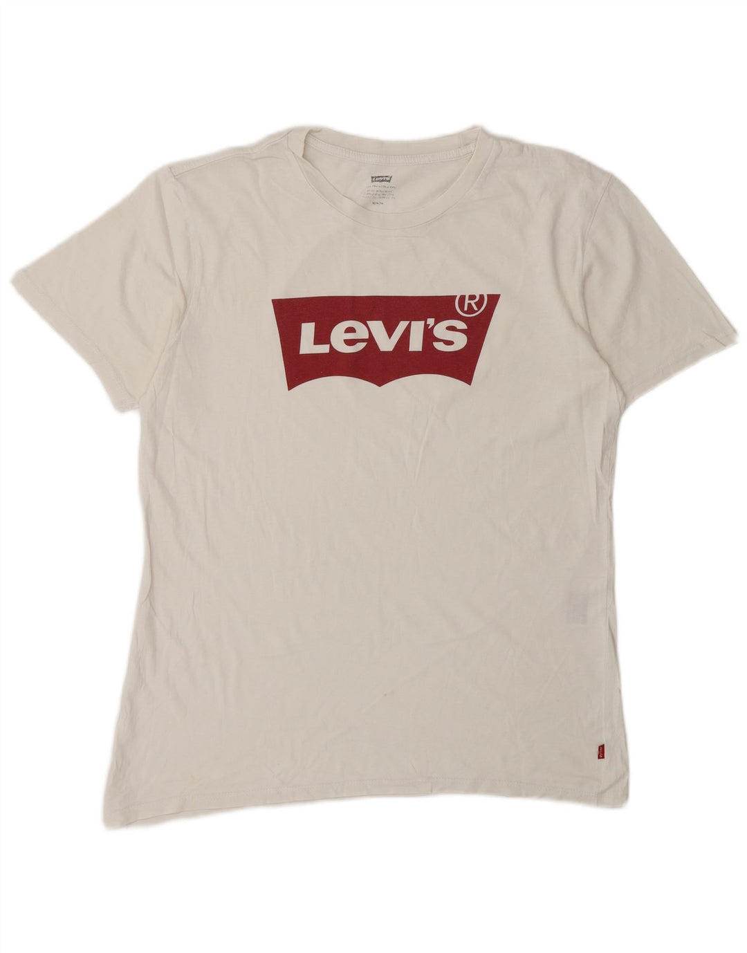 Ανδρικό γραφικό μπλουζάκι LEVI'S Top Medium White