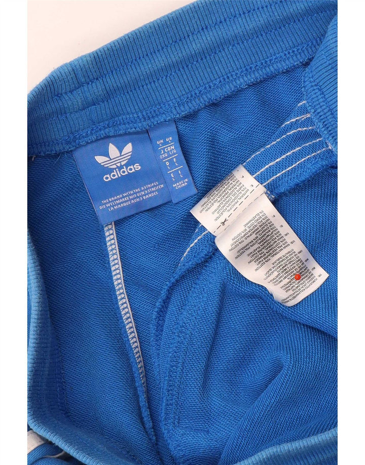 Ανδρική φόρμα Adidas Παντελόνι Joggers Μεγάλο Μπλε Βαμβακερό