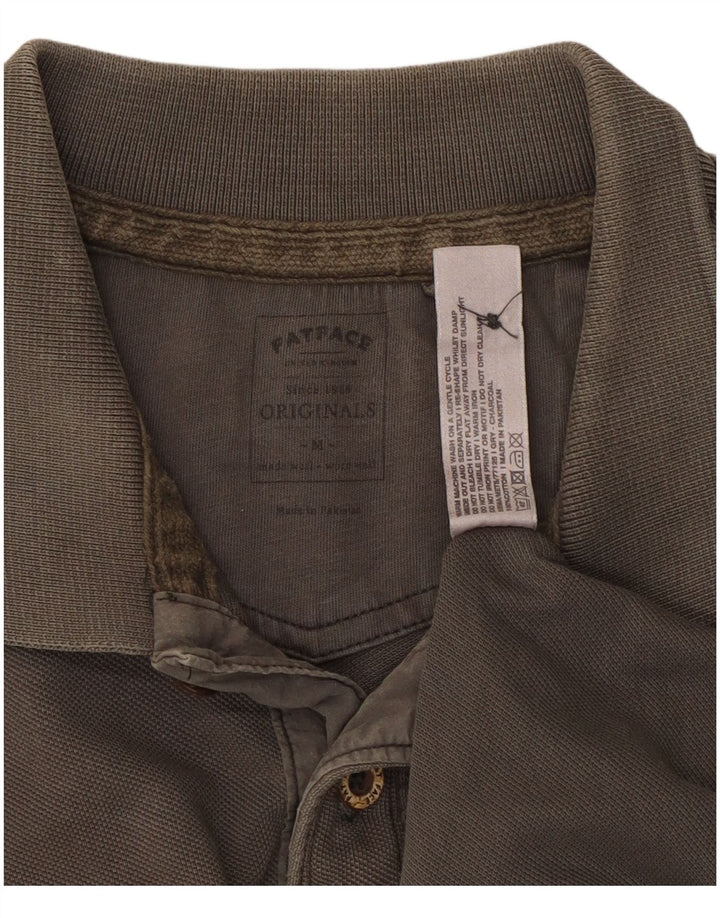 Ανδρικό πουκάμισο Polo Face με μεσαίο βαμβακερό γκρι