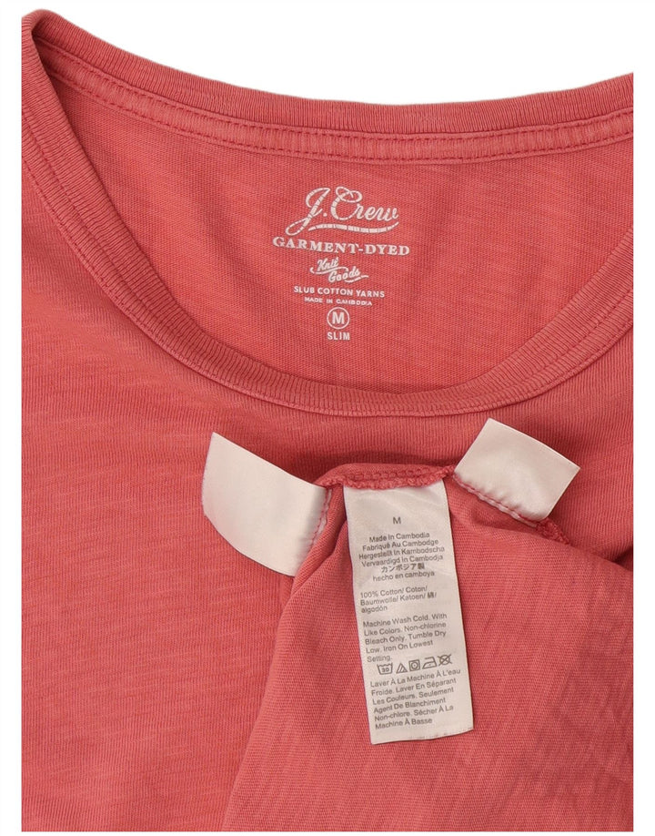 Ανδρικό T-Shirt J. Crew Top Μεσαίο Ροζ Βαμβακερό