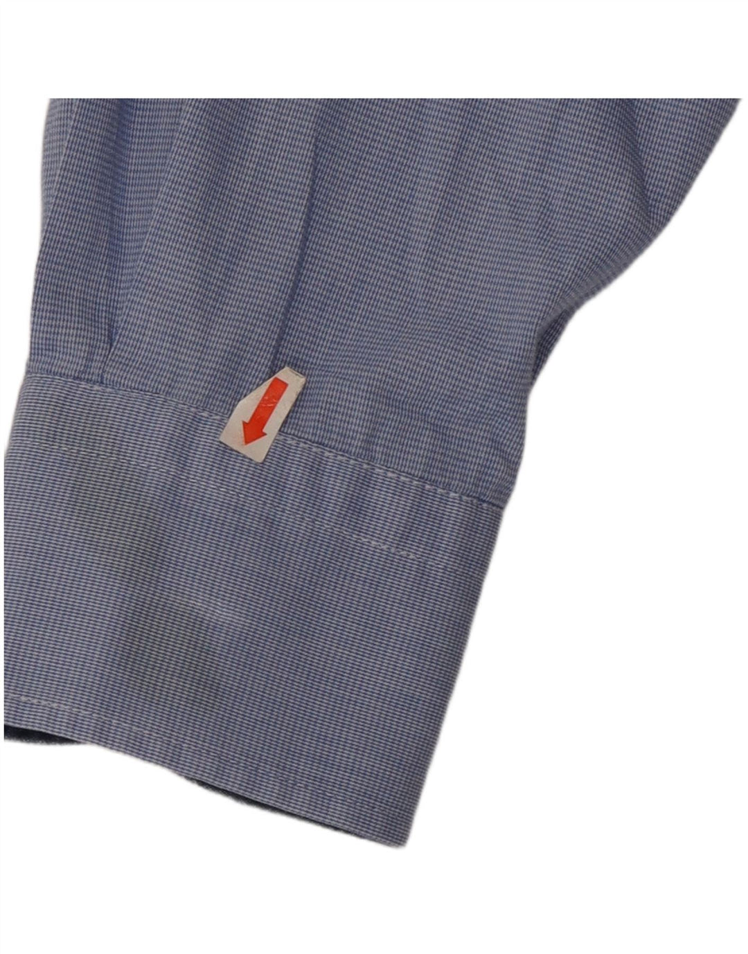 Ανδρικό πουκάμισο με κανονική εφαρμογή Harmont & Blaine XL Blue Houndstooth