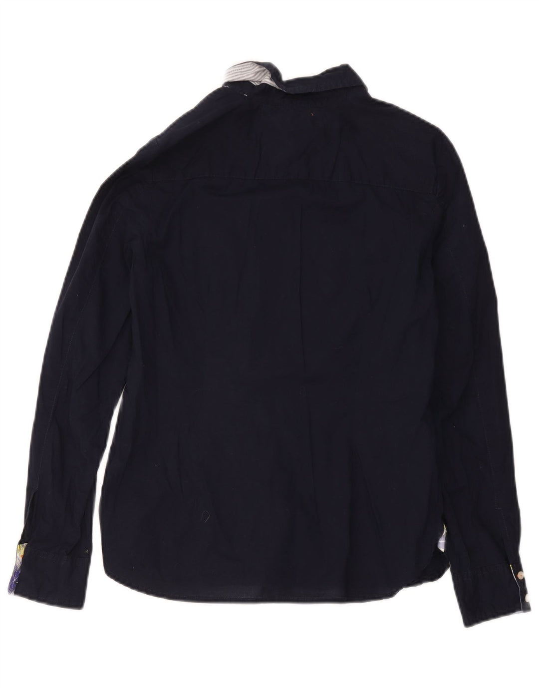 Tommy Hilfiger Γυναικείο Πουκάμισο UK 12 Medium Navy Blue βαμβακερό