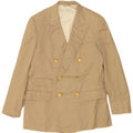 DUNHILL Ανδρικό σακάκι με διπλό στήθος UK 38 Medium Beige