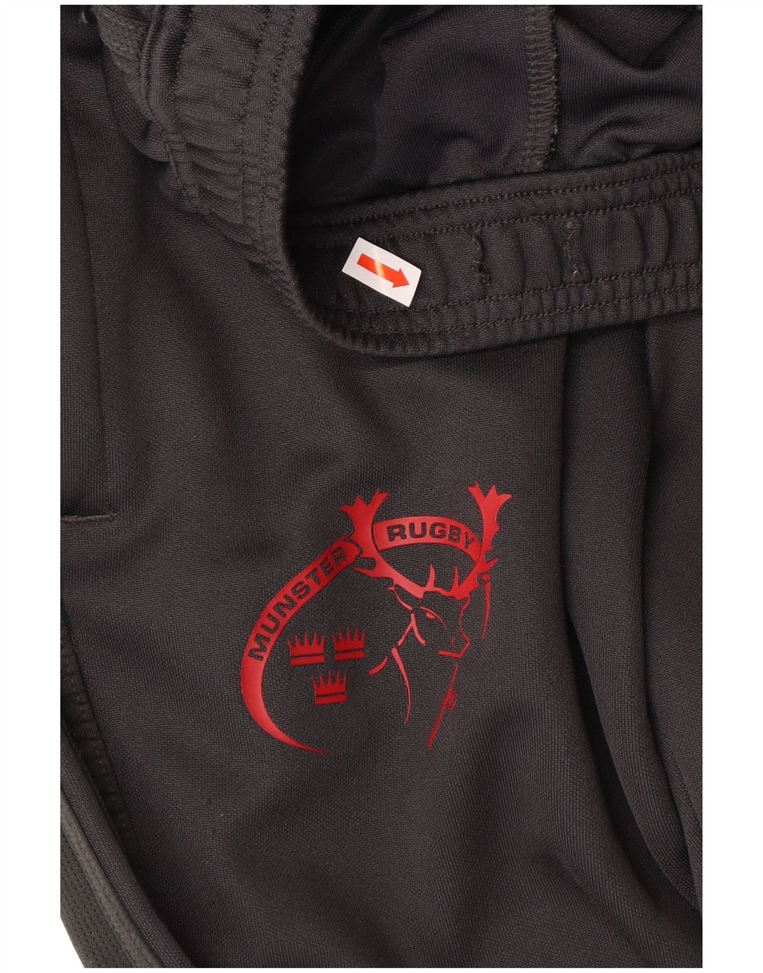 ADIDAS Ανδρικές φόρμες ράγκμπι Munster Παντελόνια Joggers Μικρό μαύρο πολυεστέρα